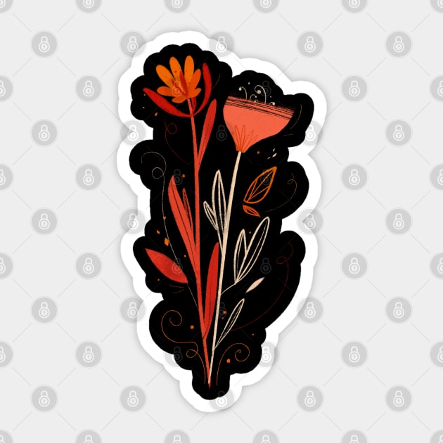 Flower Bouquet Sticker by Maia Fadd